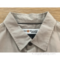 Camicia uomo manica corta 100% cotone con stampa etnica